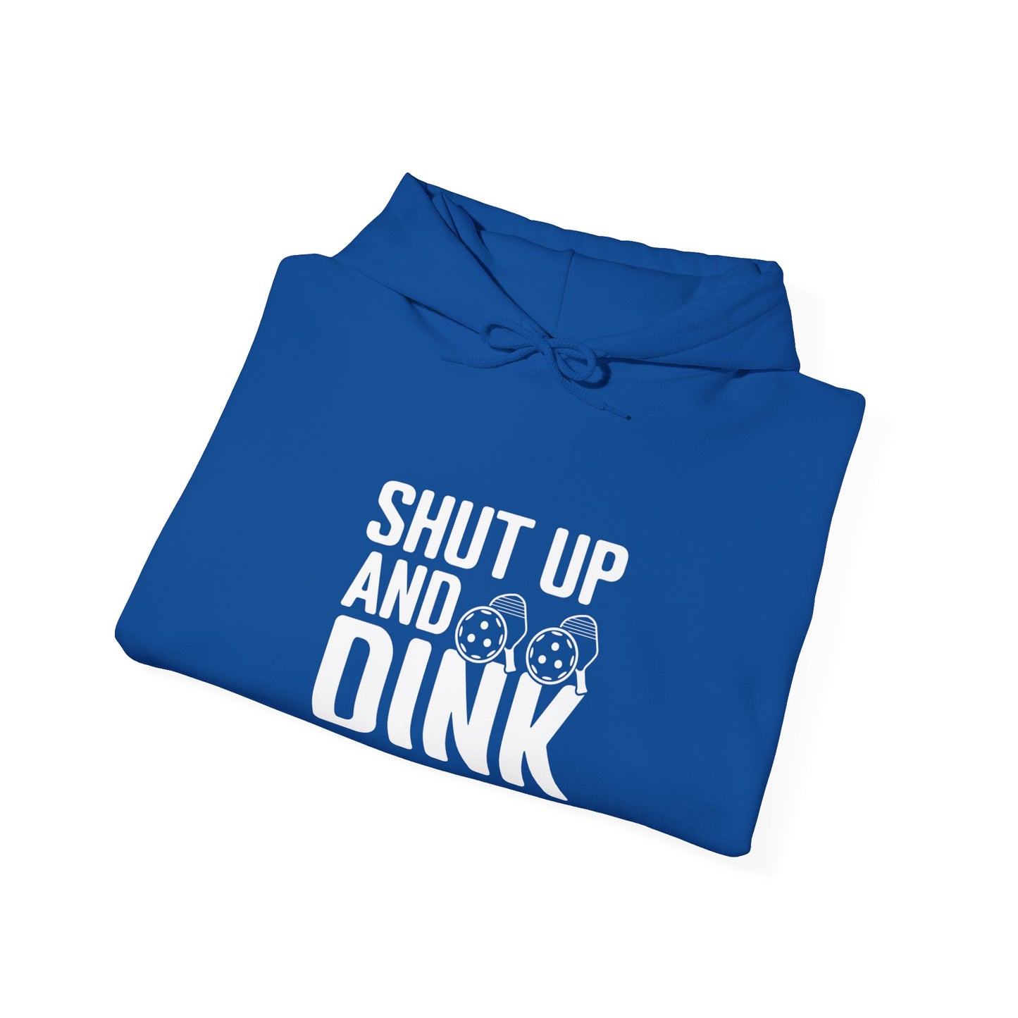 Women's Comfy Pickleball Hoodie - Shut Up and Dink