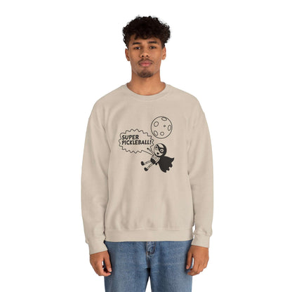 Men's Quirky Pickleball Sweatshirt - Super Pickleball