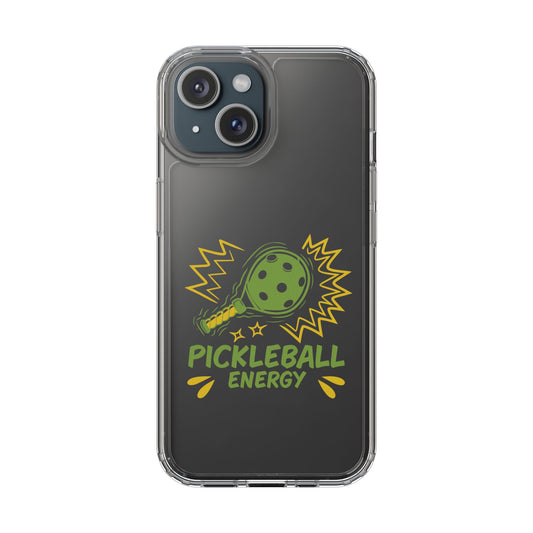 Pickleball Durable Phone case - Pickleball Energy Clear