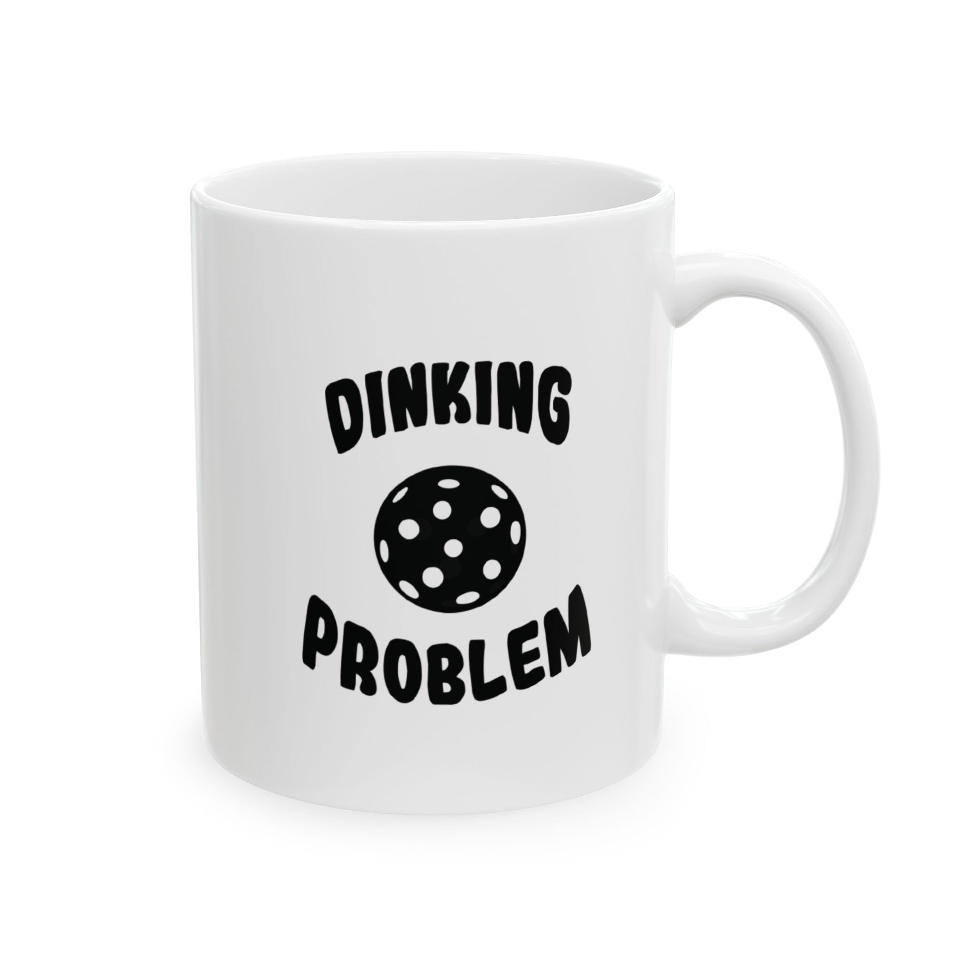 Pickleball Playful Mug - Dinking Problem White