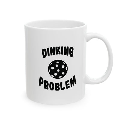 Pickleball Playful Mug - Dinking Problem White