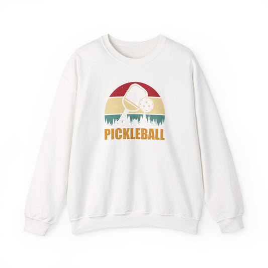 Men's Comfy Pickleball Sweatshirt - Pickleball Retro