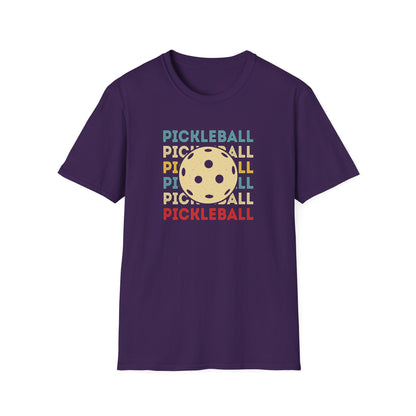 Men's Fun Pickleball T-shirt - Pickleball and Ball