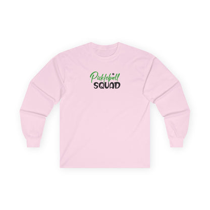 Women's Soft Pickleball Long Sleeves top - Pickleball Squad Pink