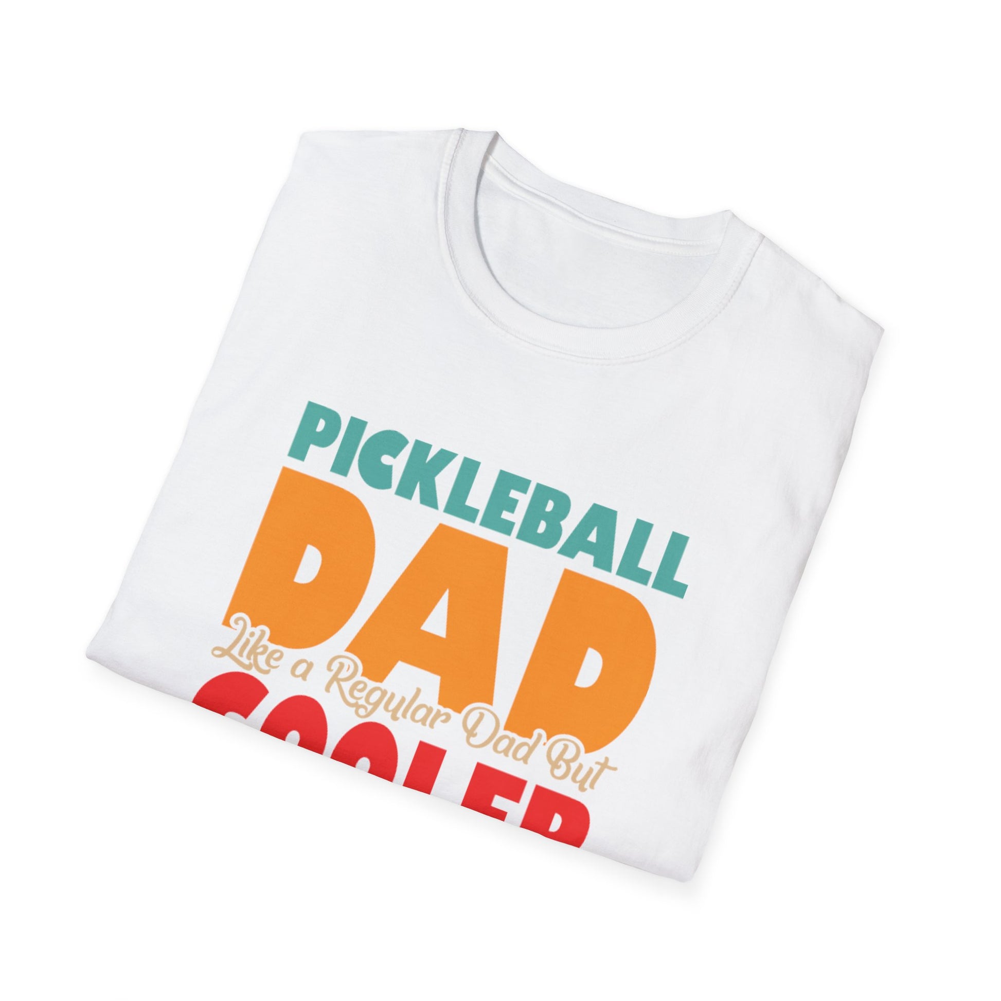 Men's Pickleball T-shirt - Pickleball Dad Like Regular Dad but Cooler