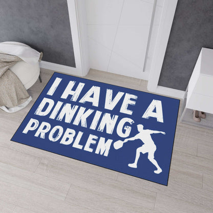 Pickleball Playful Heavy-duty Floor Mat - I Have a Dinking Problem