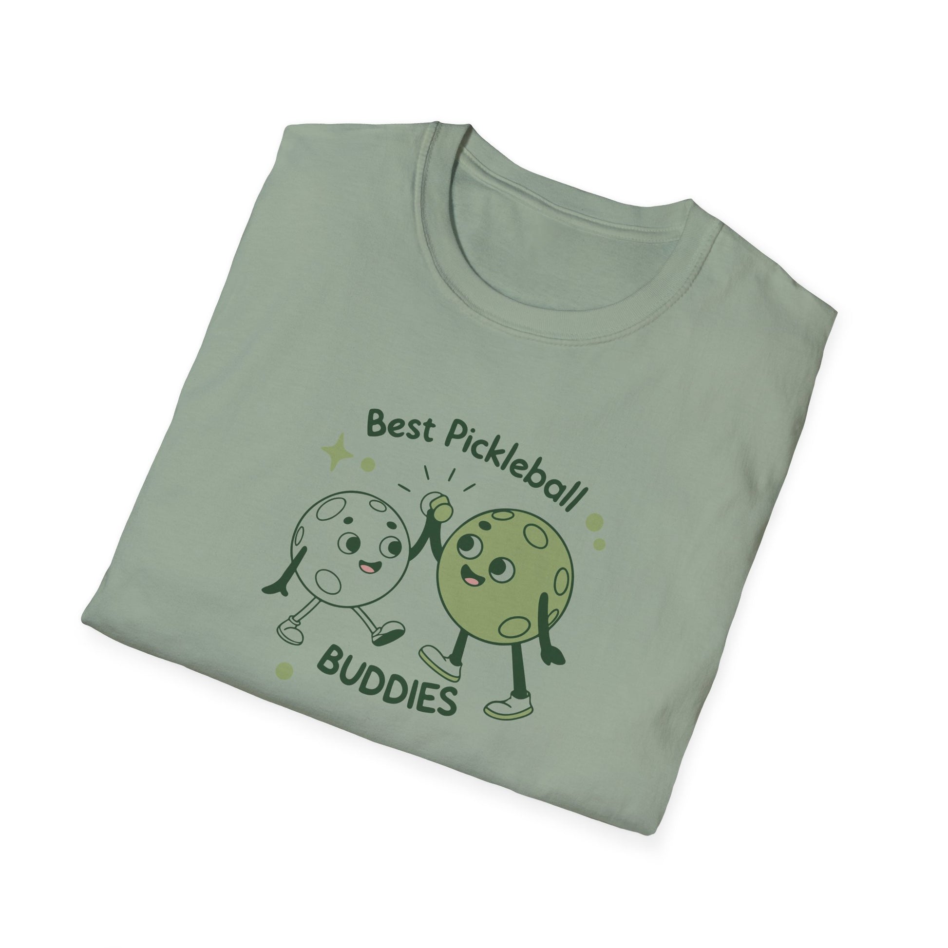 Men's Comfy Pickleball T-shirt - Best Pickleball Buddies