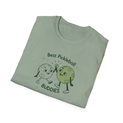 Men's Comfy Pickleball T-shirt - Best Pickleball Buddies