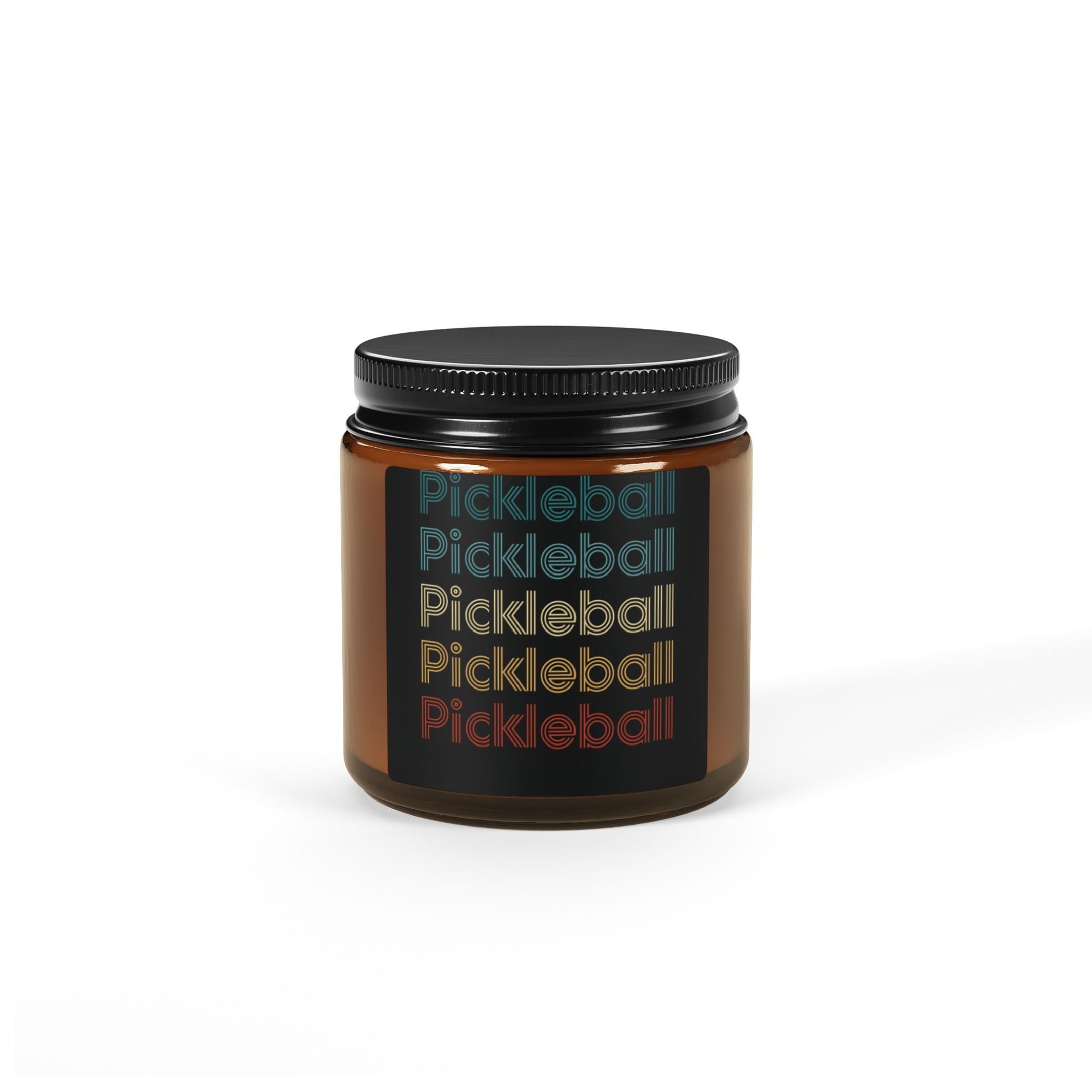 Pickleball Fun Candle - Pickleball Repeat Amber