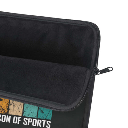 Pickleball Laptop Sleeve - Pickleball is the Bacon of Sports Retro