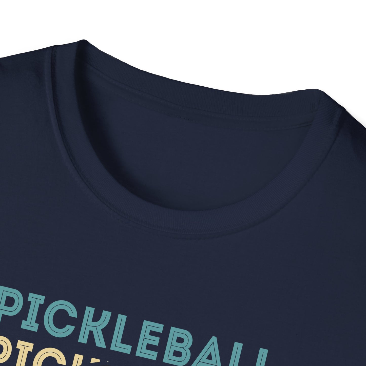 Men's Fun Pickleball T-shirt - Pickleball and Ball