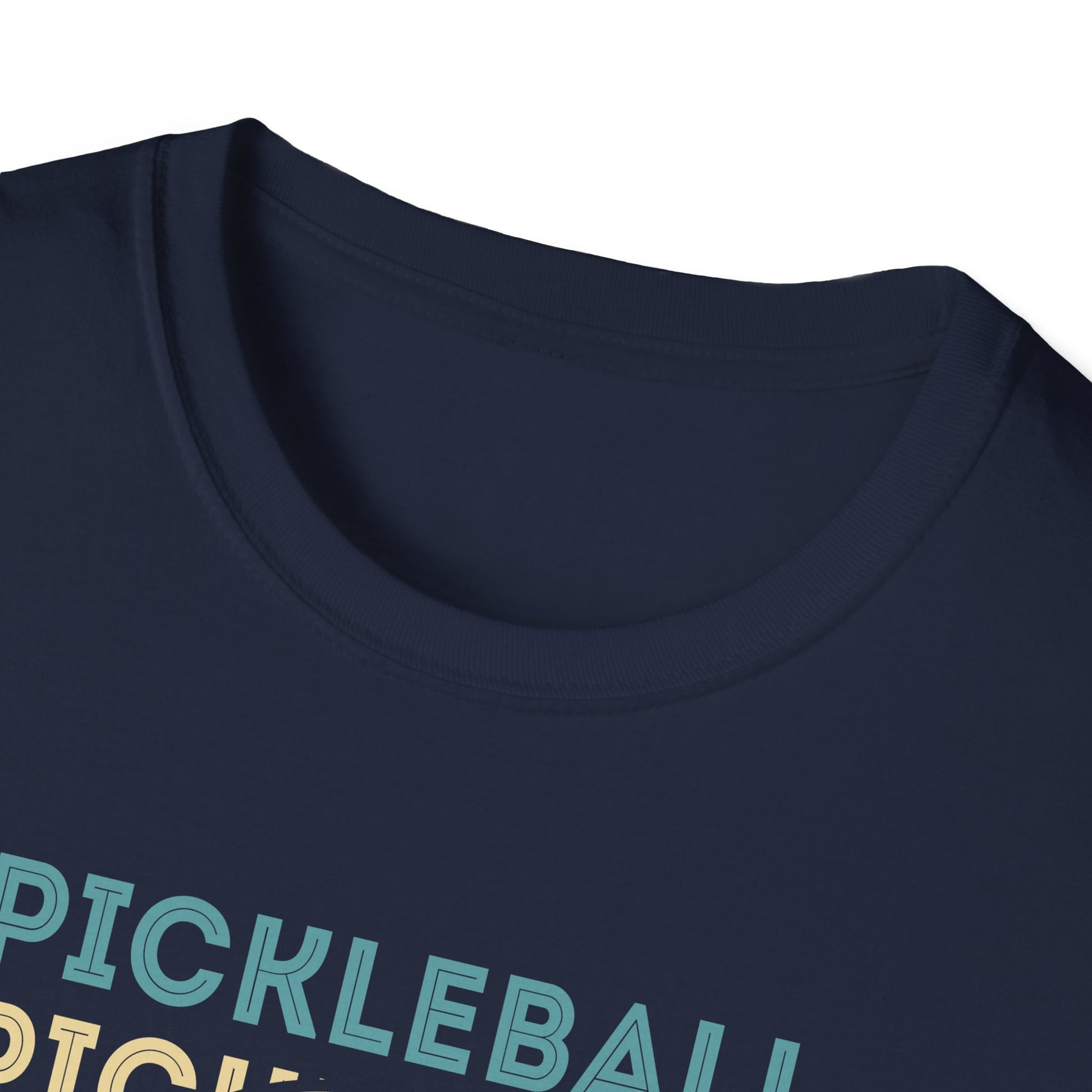 Men's Fun Pickleball T-shirt - Pickleball and Ball