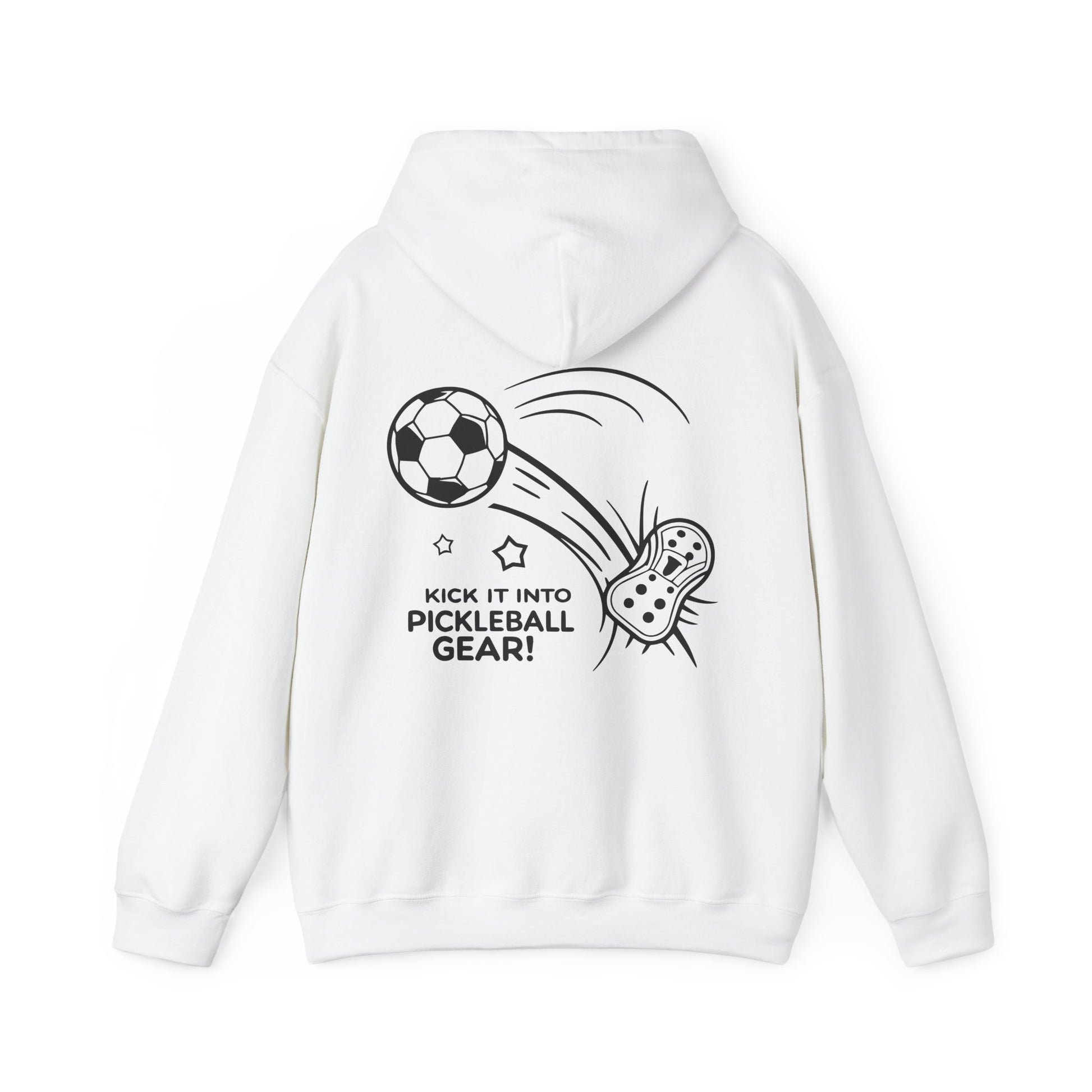 Men's Funny Pickleball Hoodie - Kick It Into Pickleball Gear