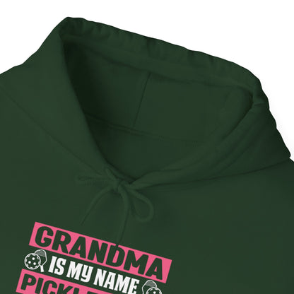 Women's Pickleball Hoodie - Grandma Is My Name Pickleball Is My Game