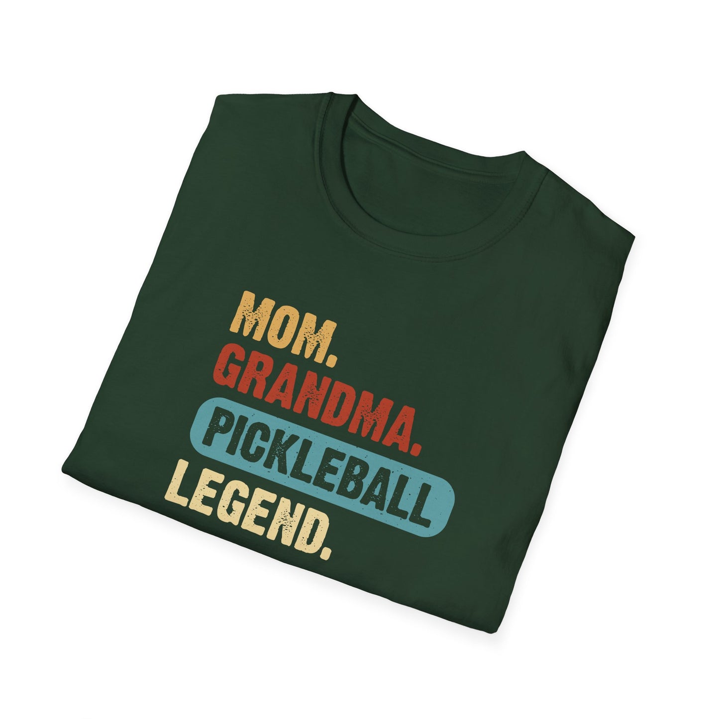 Women's Stylish Pickleball T-shirt - Mom Grandma Pickleball Legend