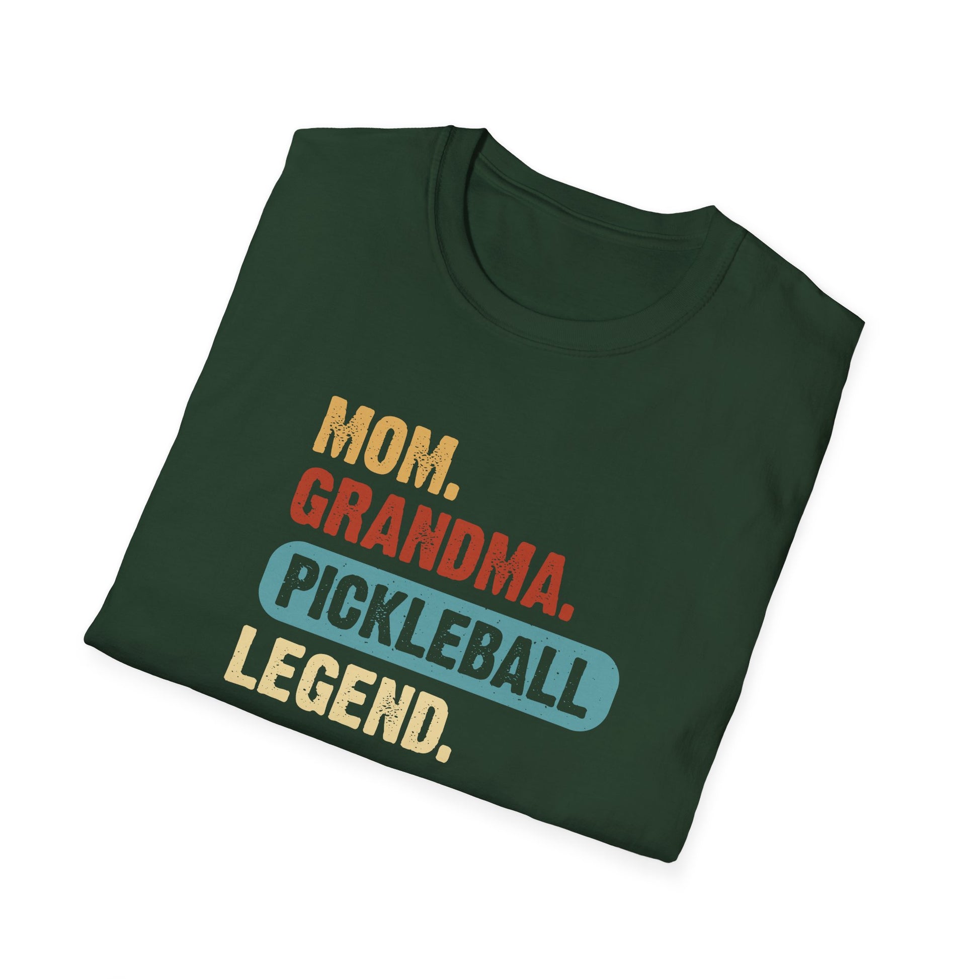 Women's Stylish Pickleball T-shirt - Mom Grandma Pickleball Legend