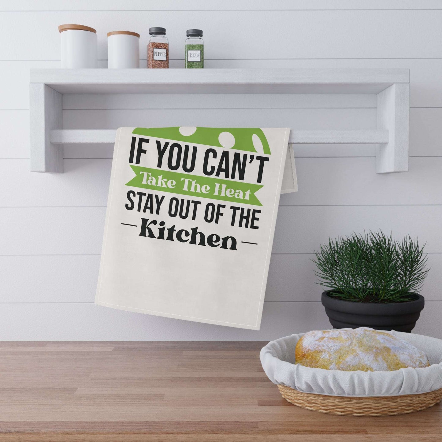 Pickleball Witty Tea Towel - If You Can't Take the Heat Stay Out