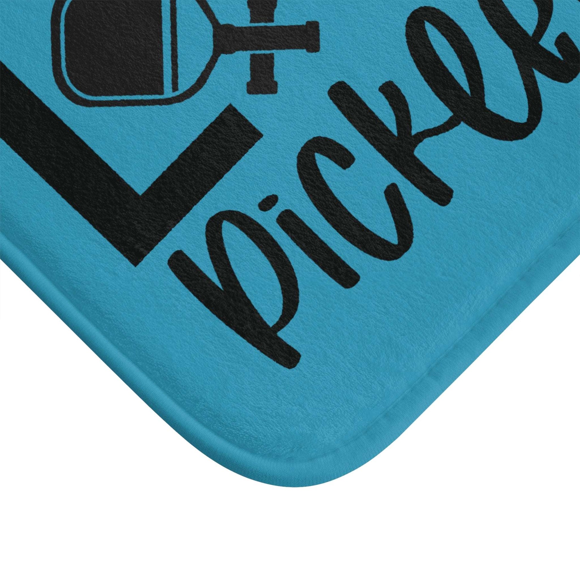 Pickleball Vibrant Bath mat - Love Pickleball