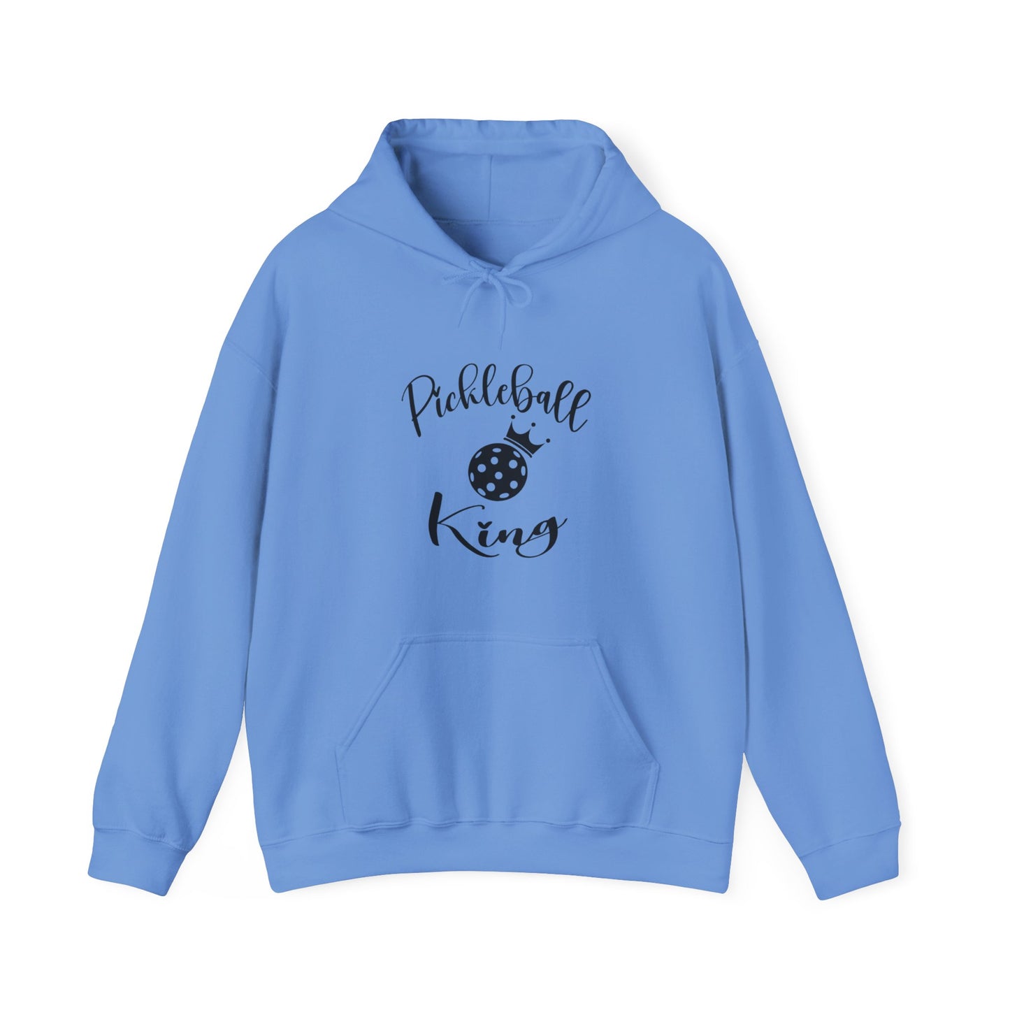 Men's Comfy Pickleball Hoodie - Pickleball King Blue