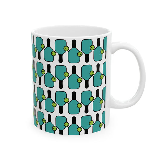 Pickleball Playful Mug - Paddle and Ball