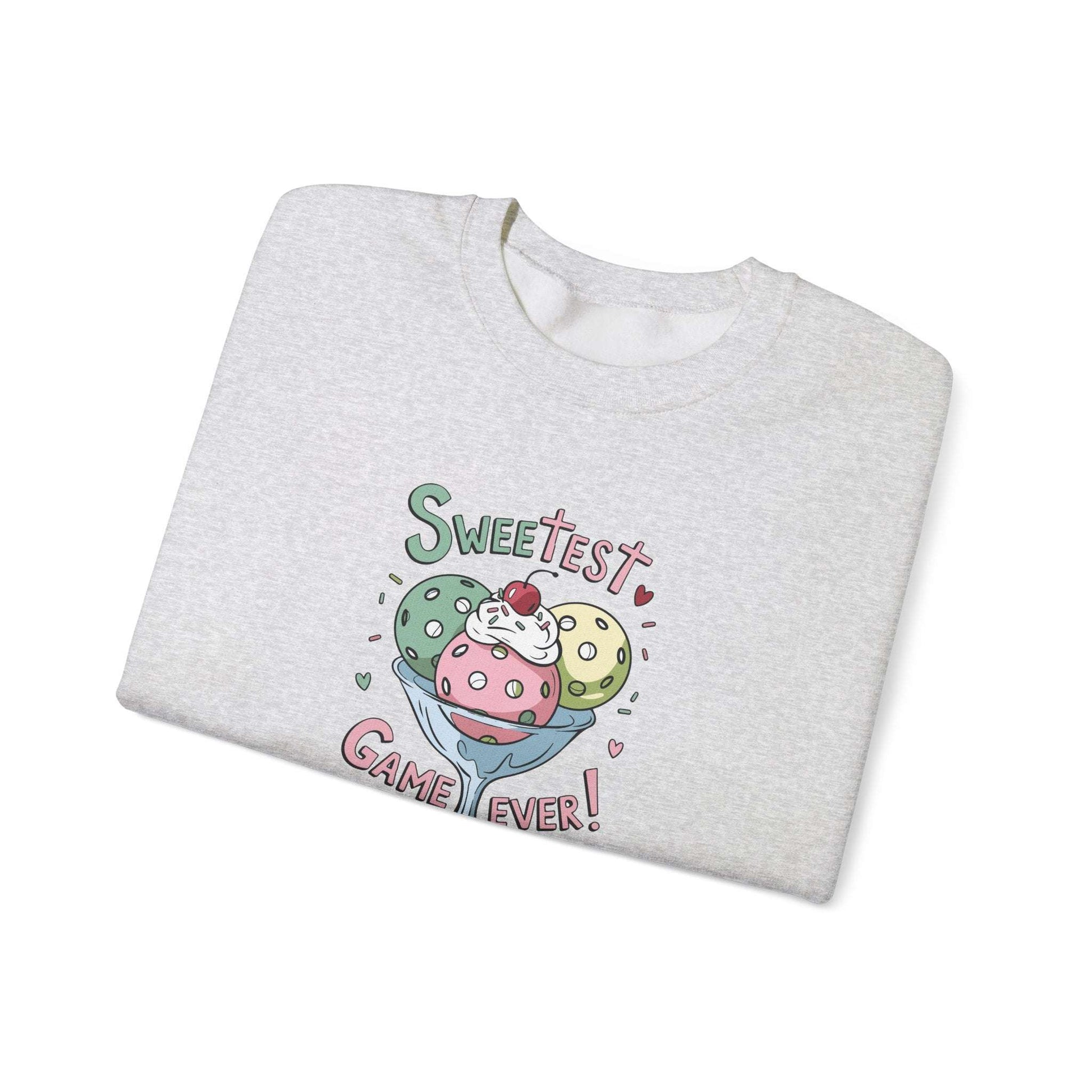 Women's Lightweight Pickleball Sweatshirt - Sweetest Game Ever
