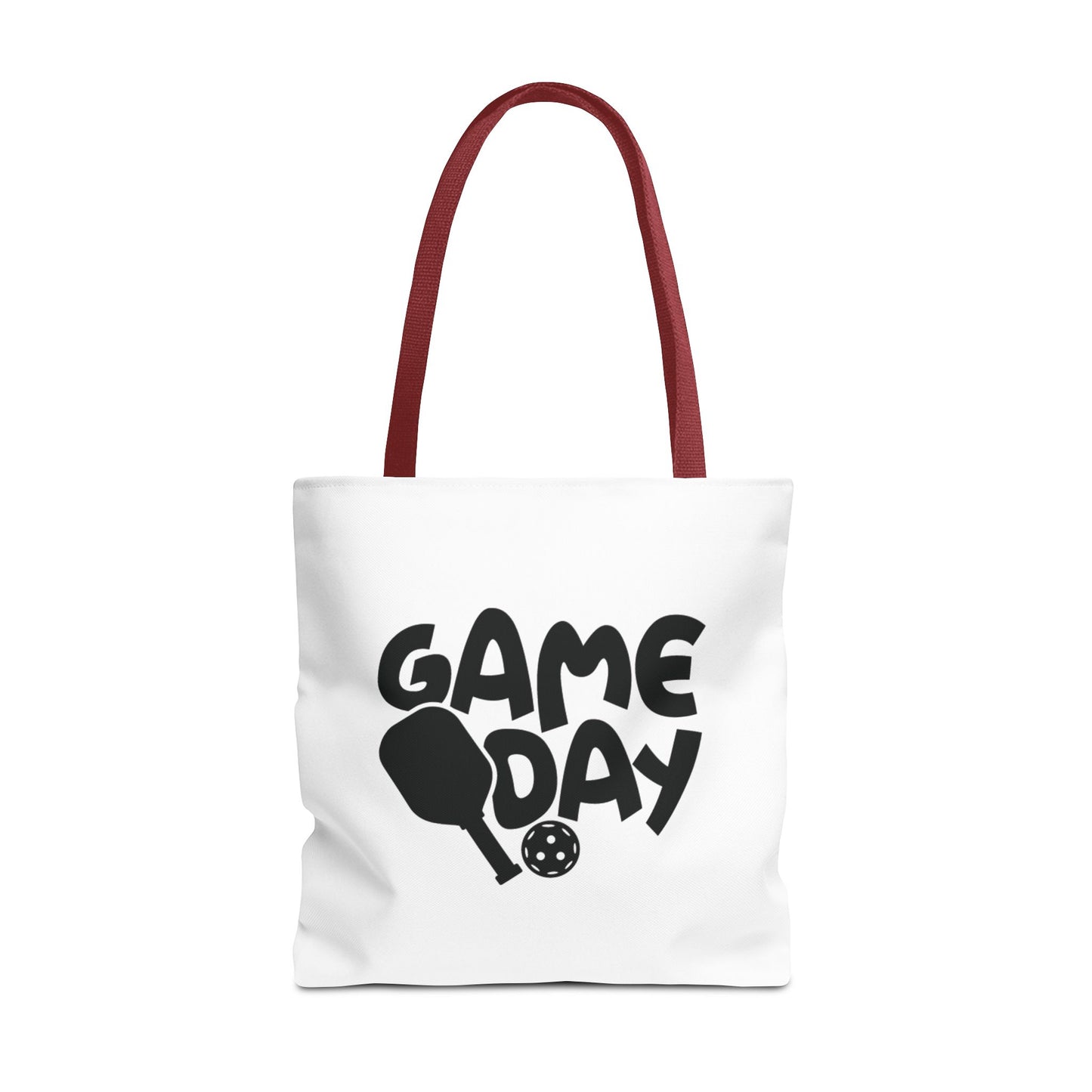 Pickleball Cute Tote Bag - Game Day Red
