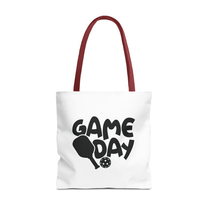 Pickleball Cute Tote Bag - Game Day Red