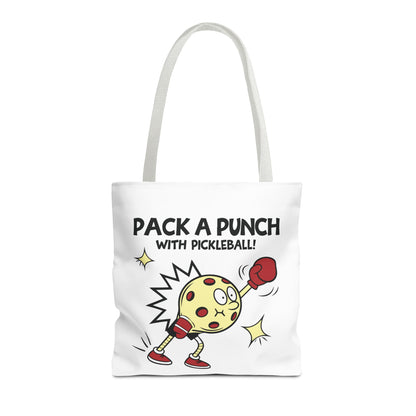 Pickleball Stylish Tote Bag - Pack a Punch with Pickleball
