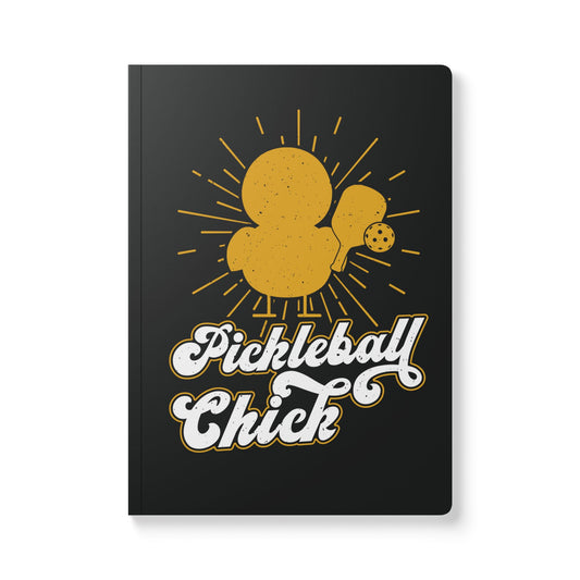 Pickleball Funny Journal - Pickleball Chick 100 pages (50 sheets)