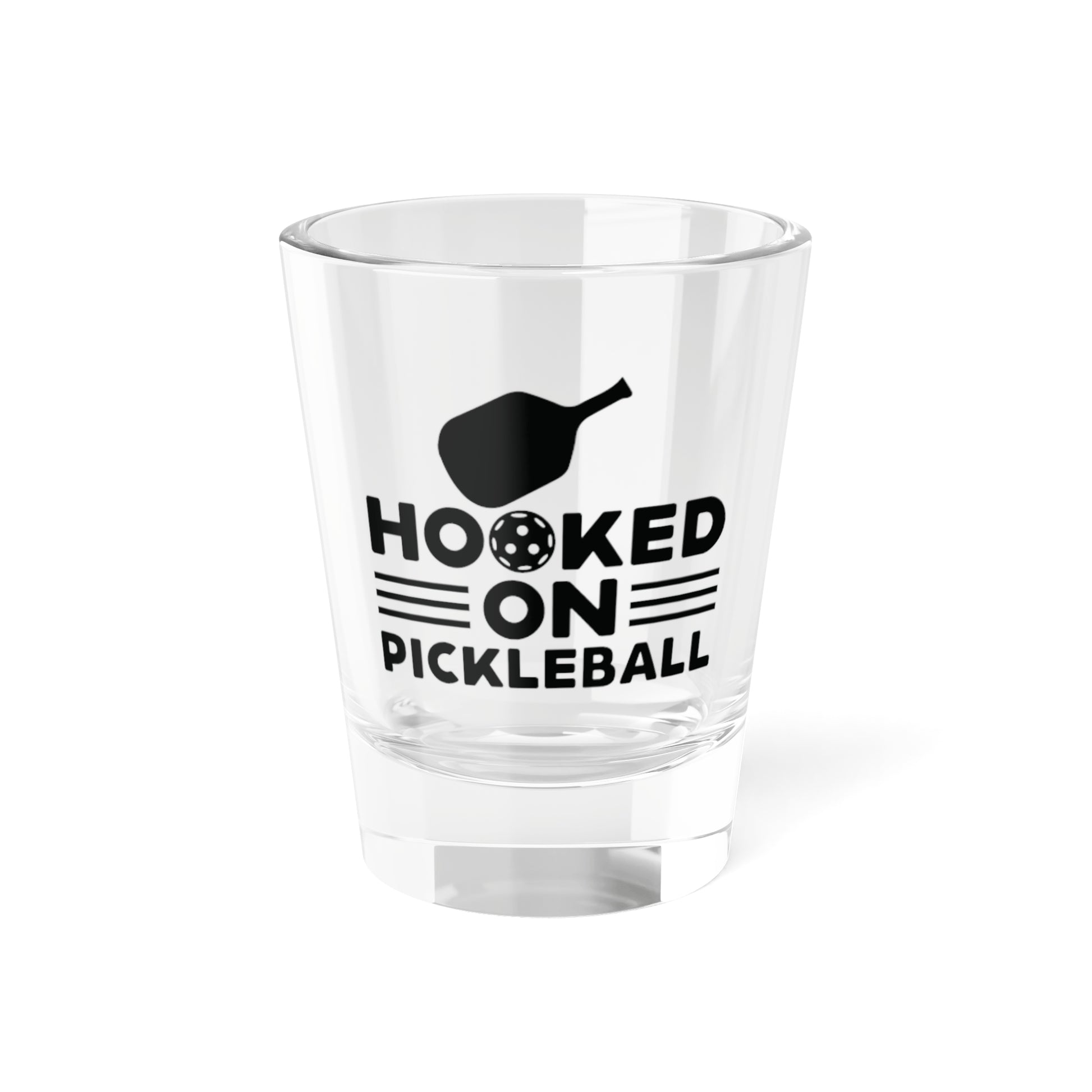Pickleball Cool Shot Glass - Hooked on Pickleball 1.5oz