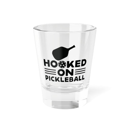 Pickleball Cool Shot Glass - Hooked on Pickleball 1.5oz