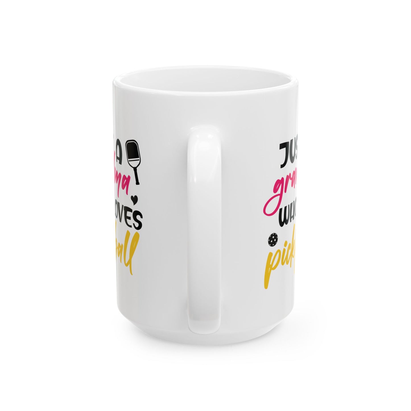 Pickleball Handy Mug - Just a Grandma Who Loves Pickleball
