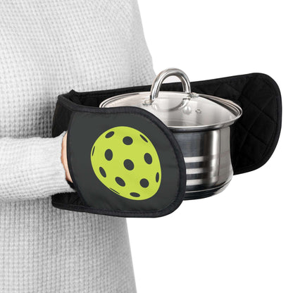 Pickleball Fun Oven Mitts - Pickleball Ball