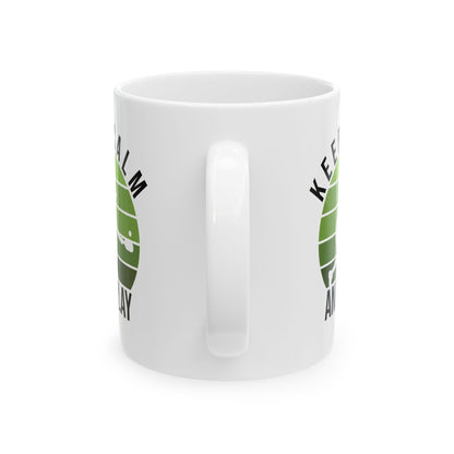 Pickleball Unique Mug - Keep Calm and Play