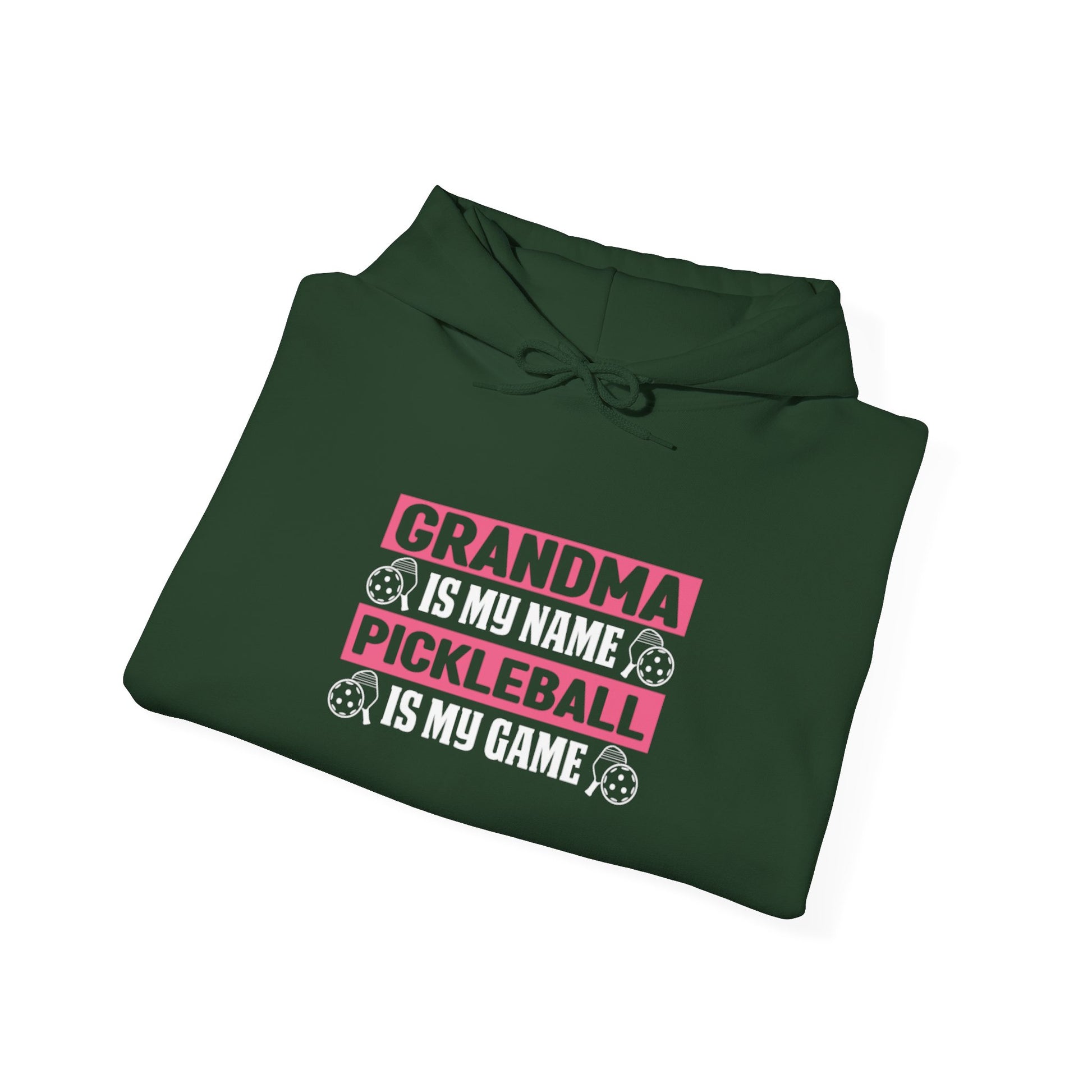 Women's Pickleball Hoodie - Grandma Is My Name Pickleball Is My Game
