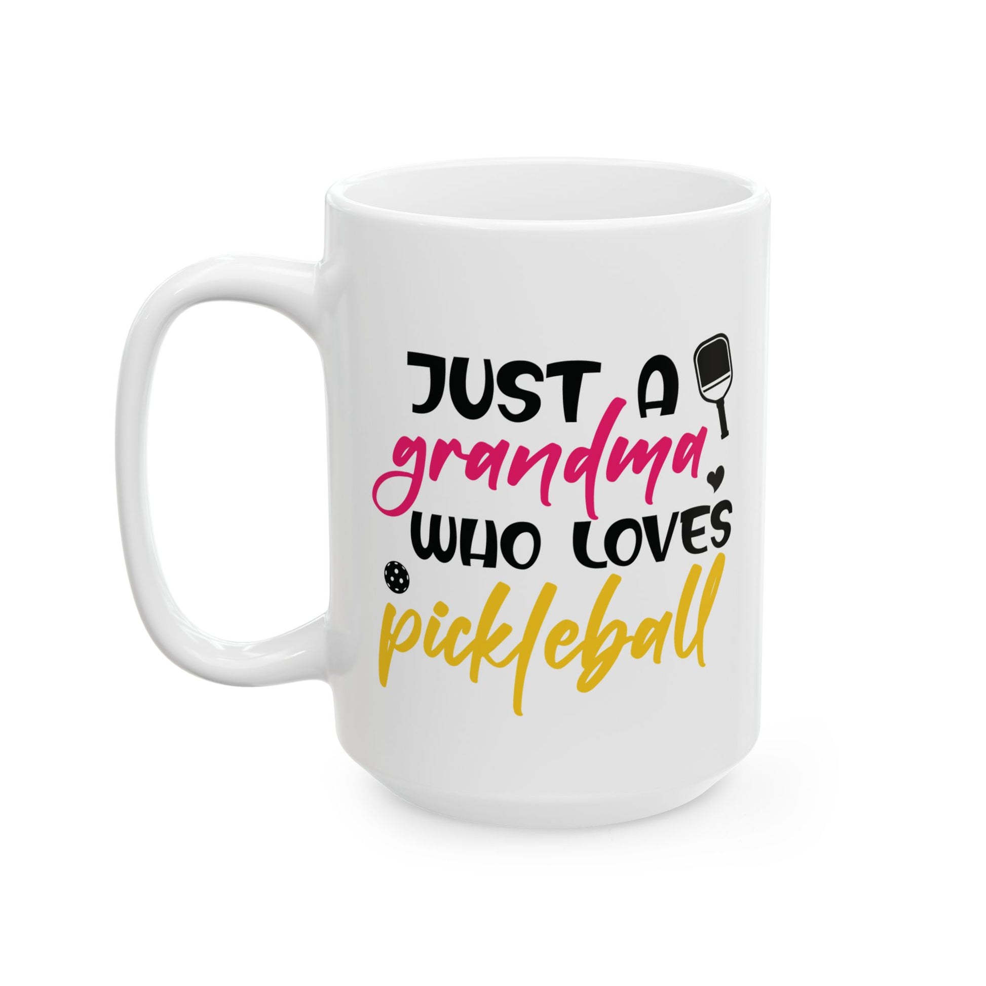 Pickleball Handy Mug - Just a Grandma Who Loves Pickleball