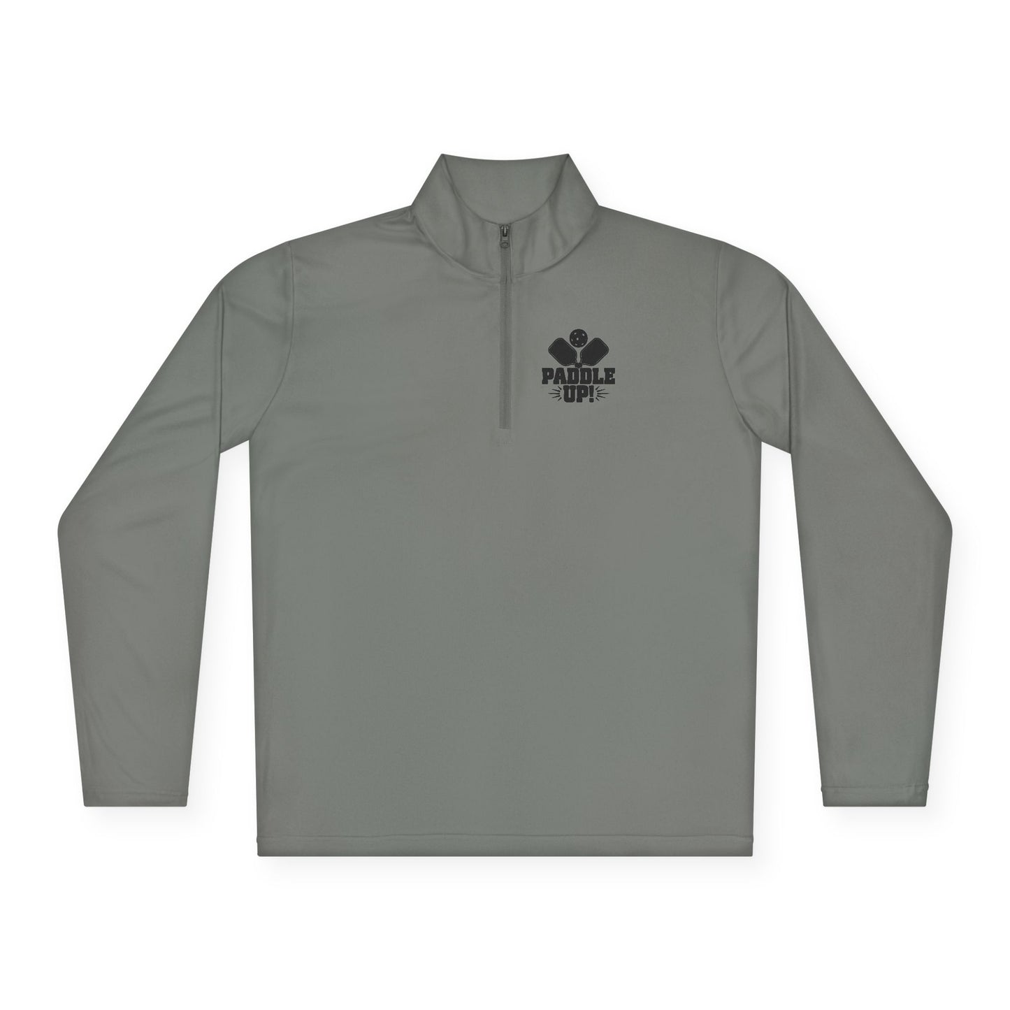 Men's Cool Pickleball Pullover - Paddle Up Gray