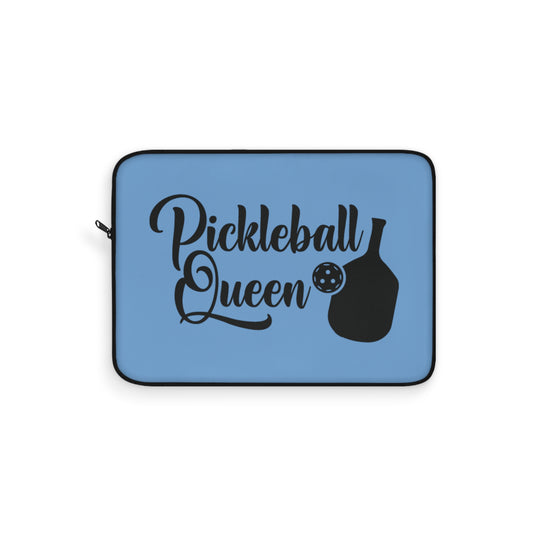 Pickleball Stylish Laptop Sleeve - Pickleball Queen Blue