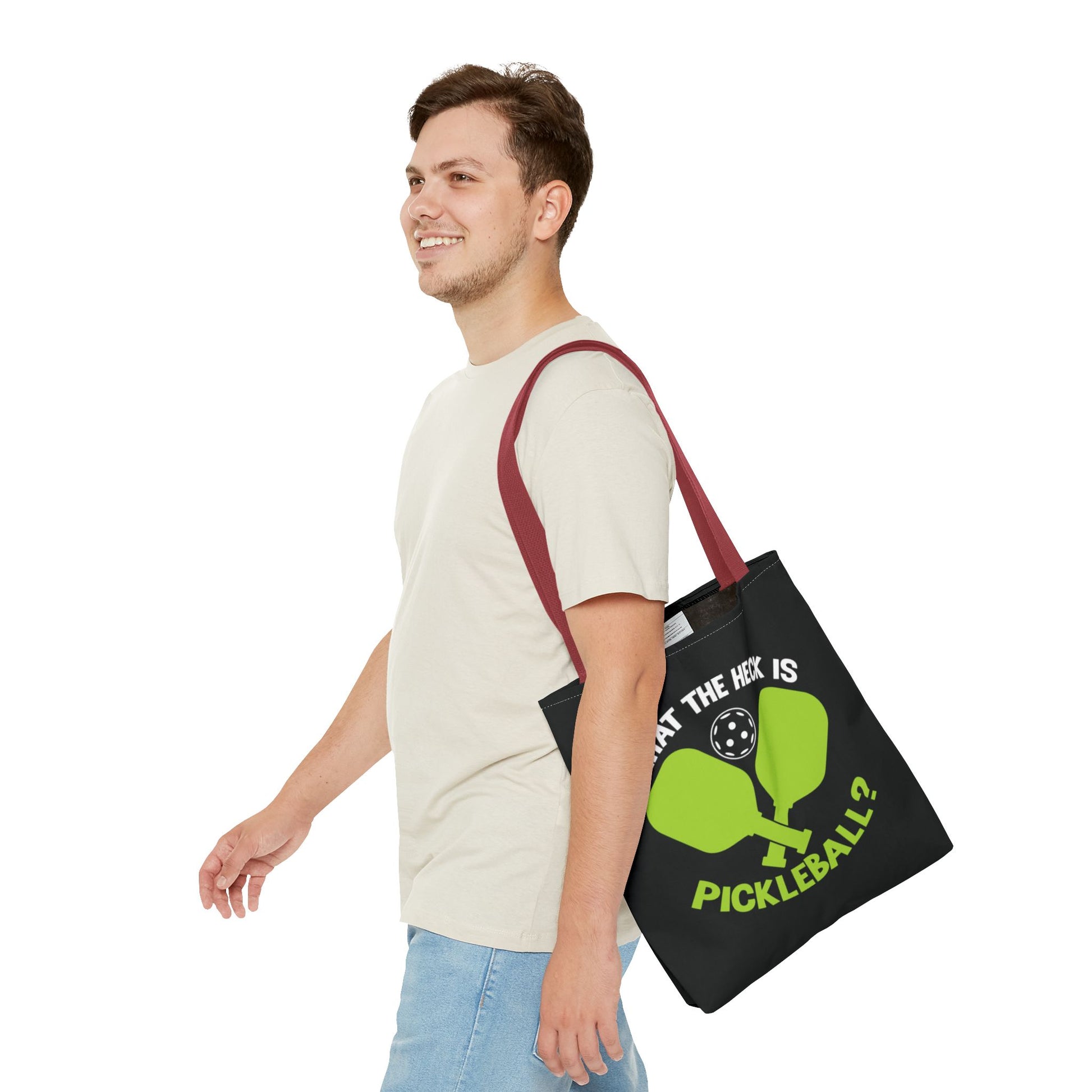 Pickleball Durable Tote Bag - What the Heck Is Pickleball?