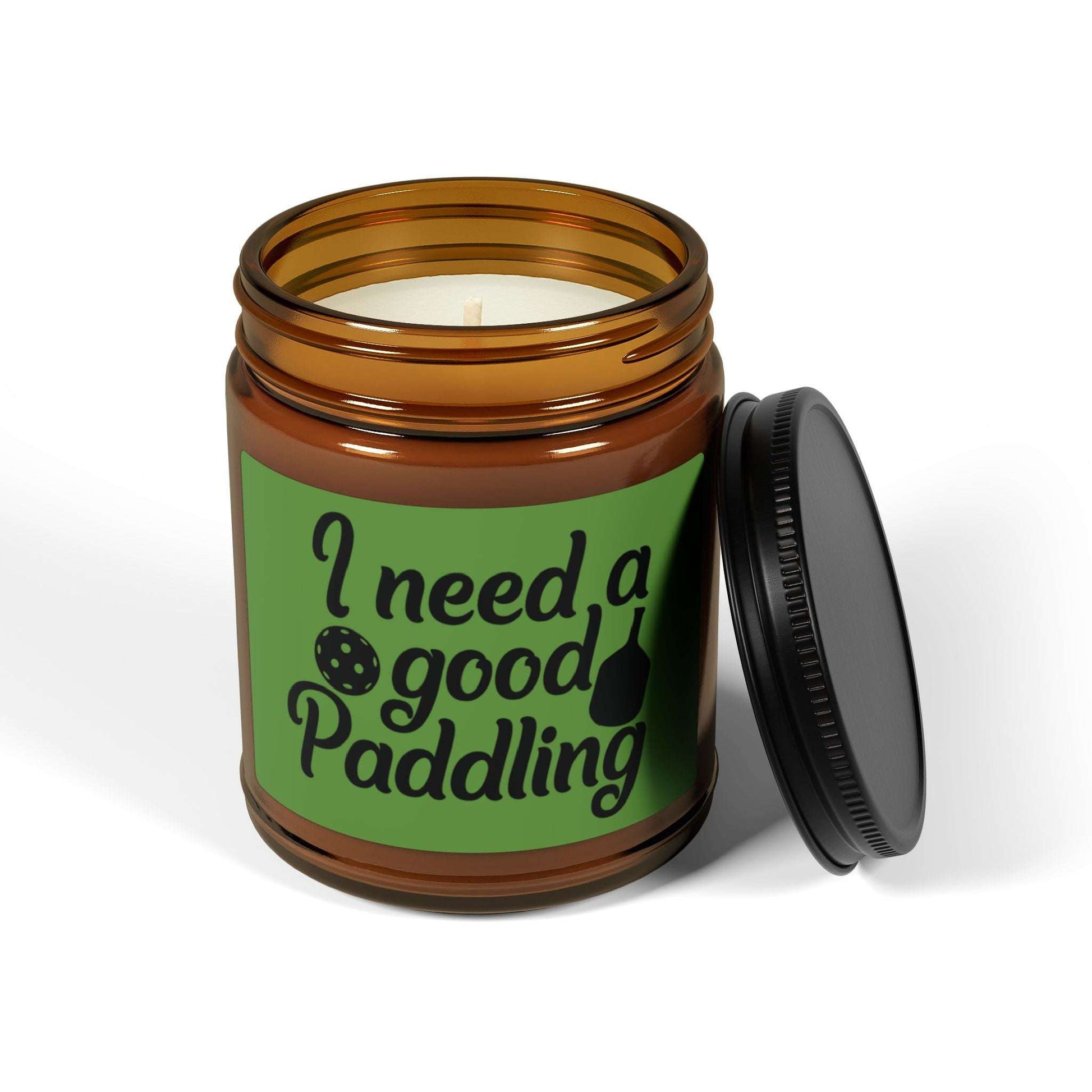 Pickleball Delightful Candle - I need a good Paddling