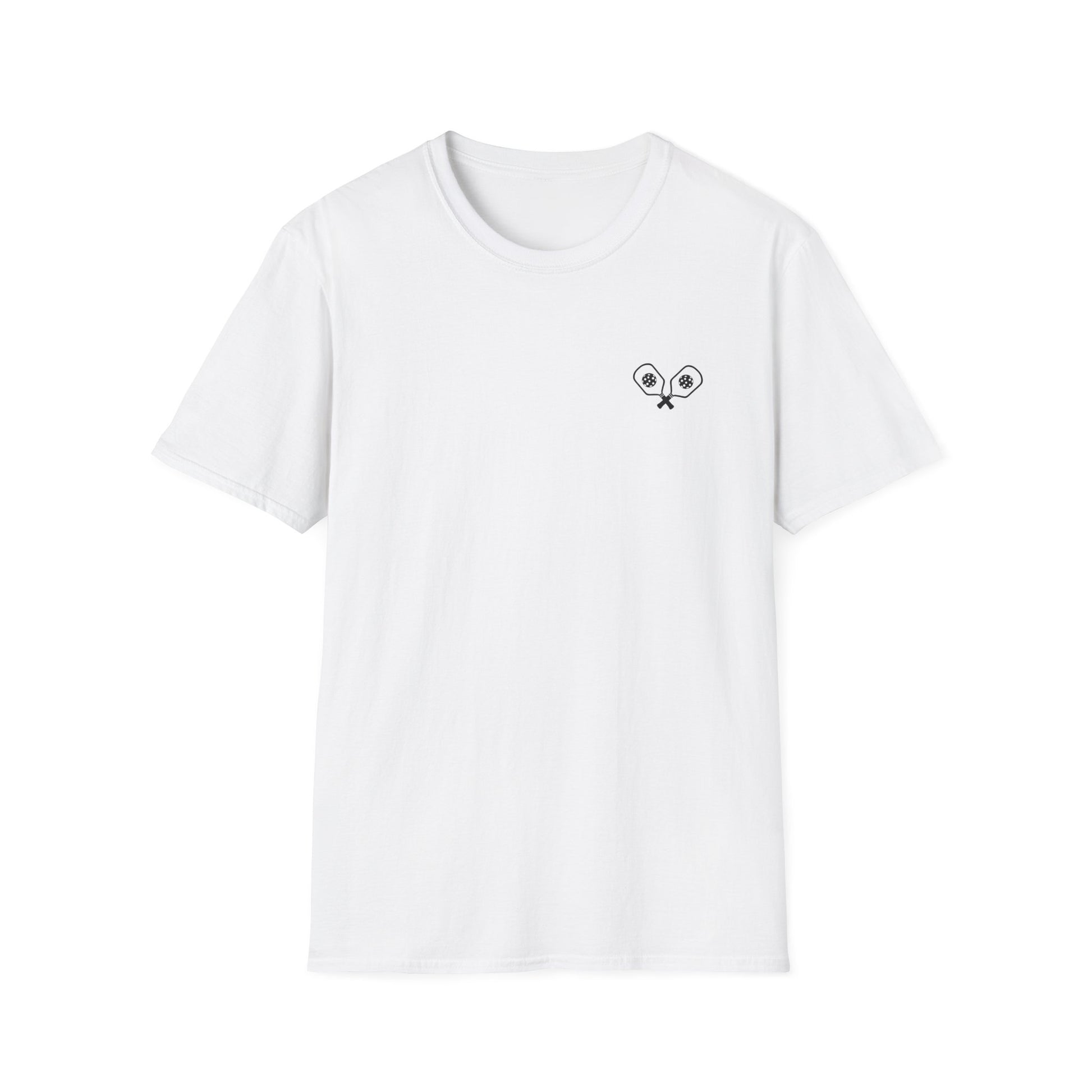 Women's Eye-Catching Pickleball T-shirt - Was That Out Are You Sure? White