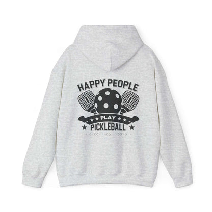 Men's Playful Pickleball Hoodie - Happy People Play Pickleball