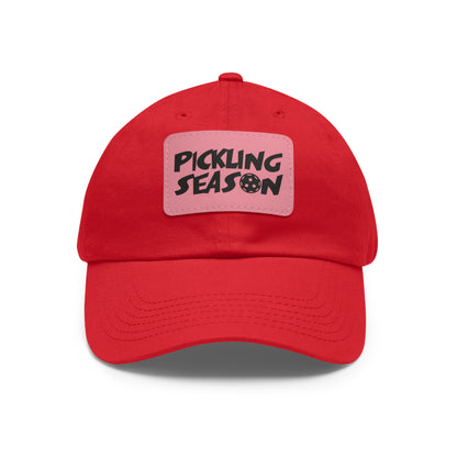 Pickleball Fun Cap - Pickling Season Red