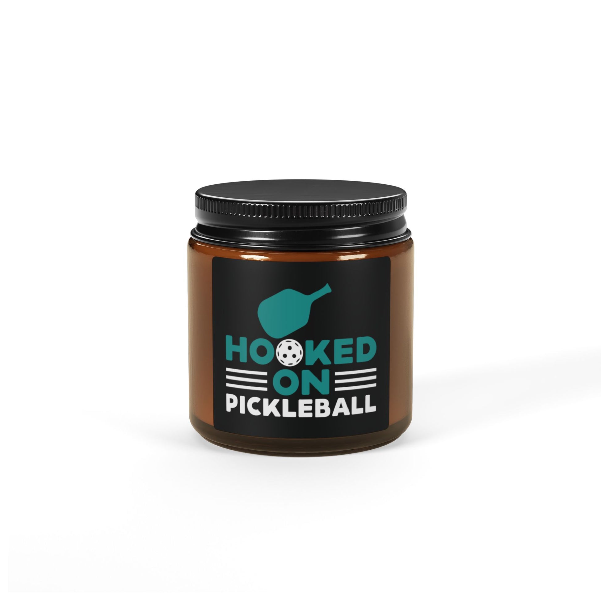 Pickleball Energetic Candle - Hooked on Pickleball Amber