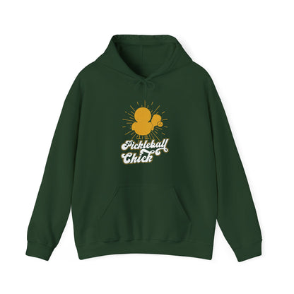 Women's Cool Pickleball Hoodie - Pickleball Chick Green