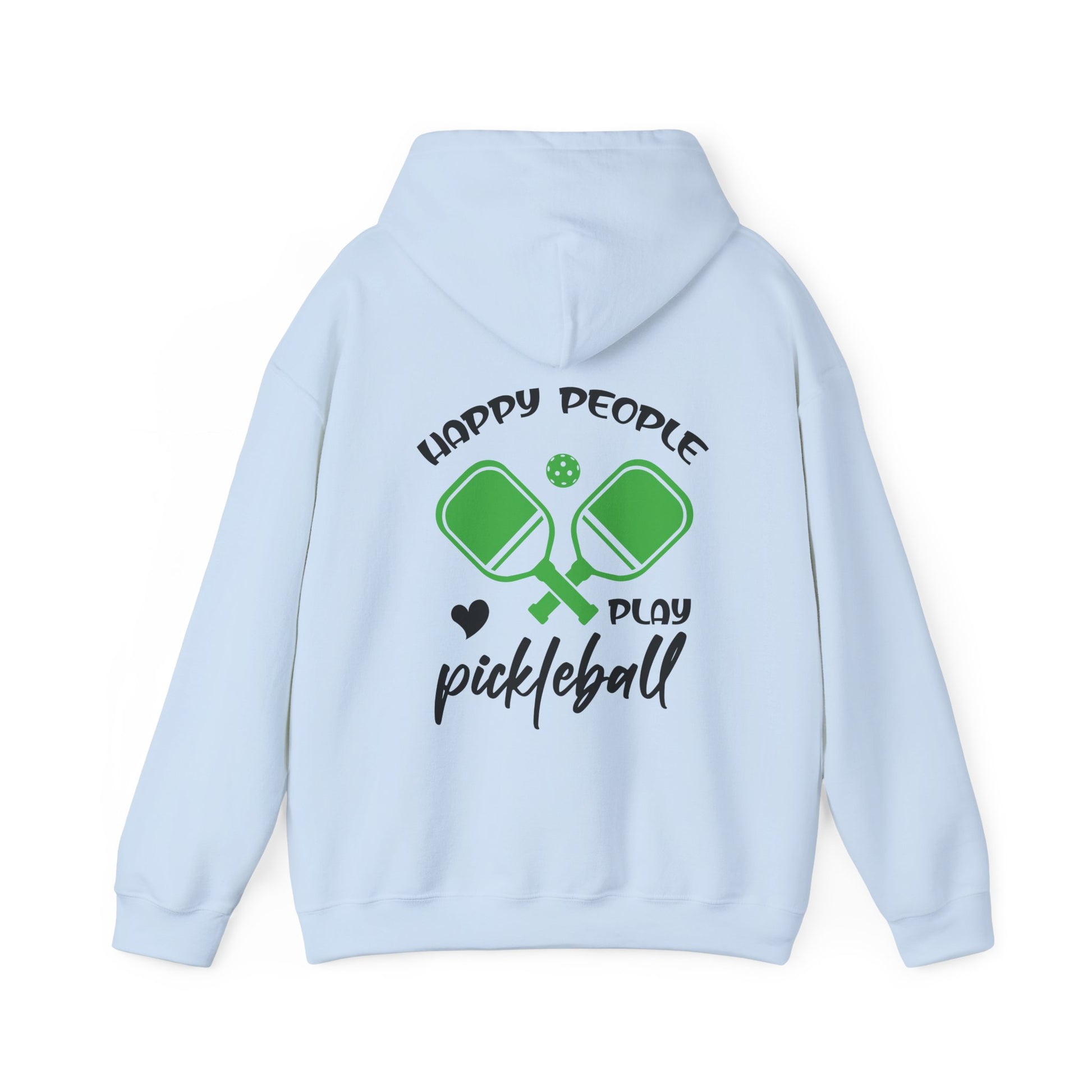 Women's Lightweight Pickleball Hoodie - Happy People Play Pickleball