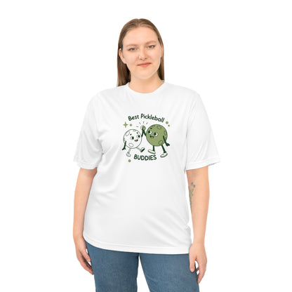 Women's Cute Pickleball T-shirt - Best Pickleball Buddies