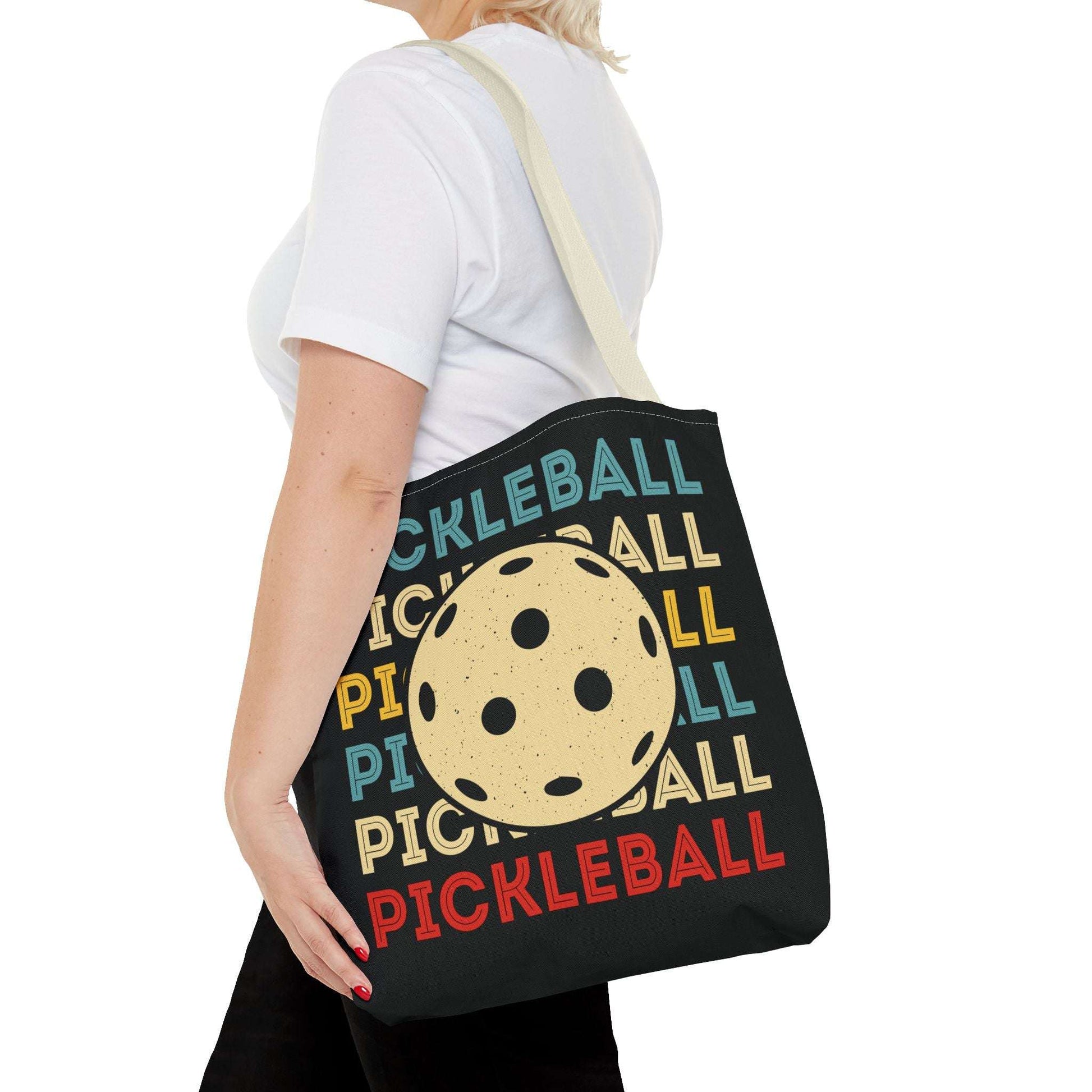 Pickleball Cool Tote Bag - Pickleball and Ball