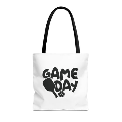 Pickleball Cute Tote Bag - Game Day Black