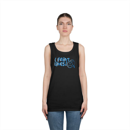 Women's Comfy Pickleball Tank Top - I Paint Lines